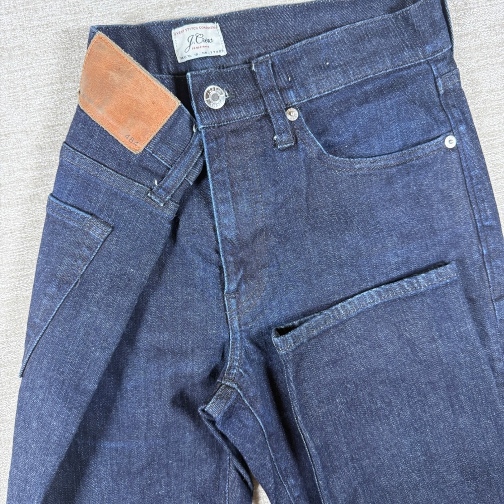 J.Crew 484 Slim Jeans Mens 31/32 Dark Indigo Stretch Denim Pants